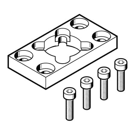 Festo Flange Mounting DAMF-F7-20 DAMF-F7-20